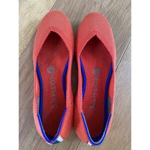 RARE Rothy’s The Flat In Retired Persimmon Color!